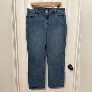 Medium Wash Straight Jeans | Buffalo David Bitton Size 14/34
